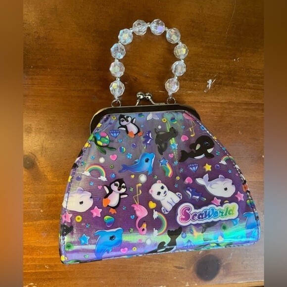 Lisa Frank Sea World Purse - Picture 1 of 5
